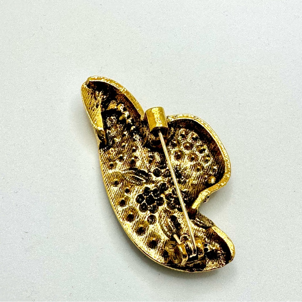 NWOT - Colorful Spring Bonnet Brooch - Picture 7 of 11